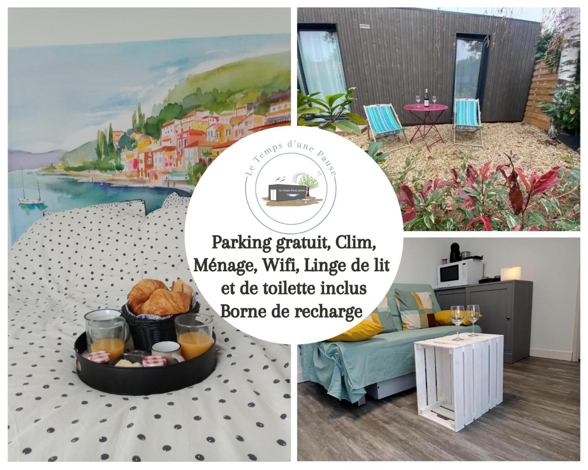 Studio de Jardin: Beaujolais View with EV Charging Montmerle-sur-Saone Exterior photo